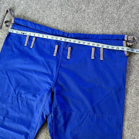 Gameness Gi Pants Men's A6 Brazilian Jiu-Jitsu Grappling Blue Bottom 50 X 34 - Picture 7 of 12